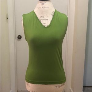 Valerie Stevens sleeveless stretchy V- Neck